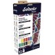 Pebeo Setacolor Fabric Paint 12x 20ml Opaque Textile Light &Dark Material 757481 Pebeo Setacolor Fabric Paint 12x 20ml Opaque Textile Light &Dark Material 757481